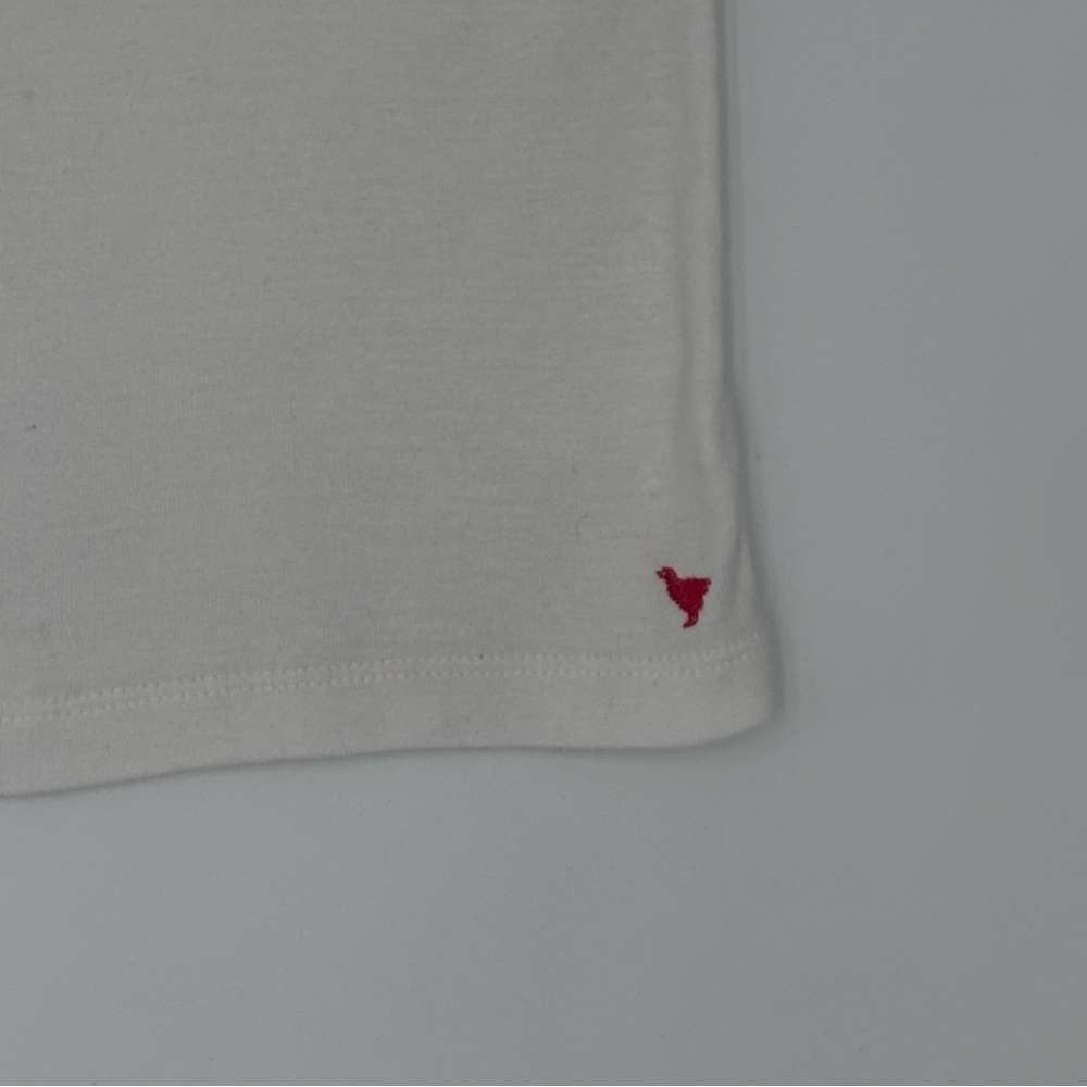 Pink Chicken Cream Ruffle Tank Top - Picture 2 of 6